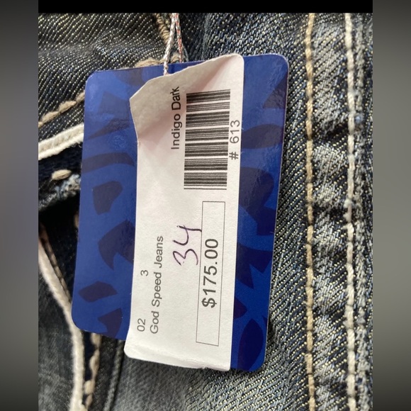 Original OG MONARCHY Collection God Speed Bootcut Jeans 34x35 NWT! 4328 - Picture 5 of 16
